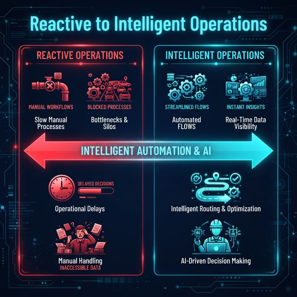 Reactive to Intelligent Operations